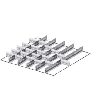 Set materiale di separazione per altezza frontale H=75 mm