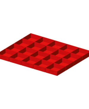 Set materiale di separazione per altezza frontale H=50 mm