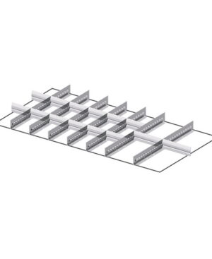 Set materiale di separazione per altezza frontale H=50 mm