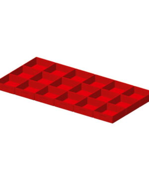 Set materiale di separazione per altezza frontale H=50 mm