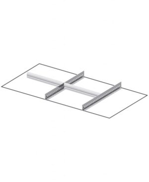 Set materiale di separazione per altezza frontale H=75 mm