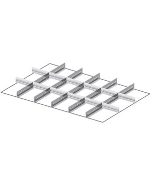 Set materiale di separazione per altezza frontale H=75 mm