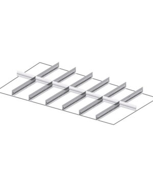 Set materiale di separazione per altezza frontale H=75 mm