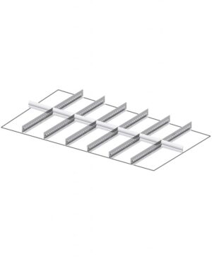 Set materiale di separazione per altezza frontale H=200/250 mm