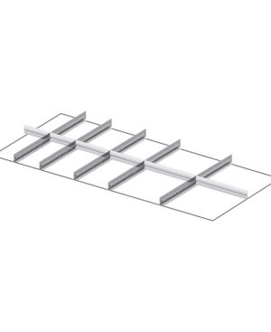 Set materiale di separazione per altezza frontale H=75 mm