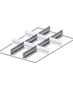 Set materiale di separazione per altezza frontale H=50 mm