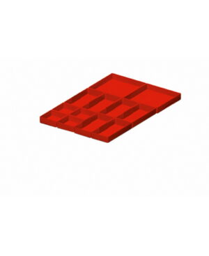 Set materiale di separazione per altezza frontale H=50 mm