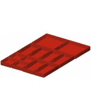 Set materiale di separazione per altezza frontale H=75 mm