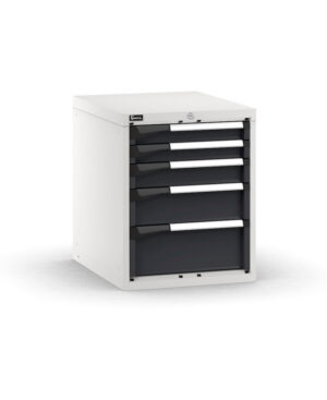 Armadio con 5 cassetti 2x75 1x100 1x150 1x200