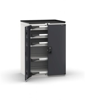 Armadio con porte con 3 cassetti 3x75 2xPE
