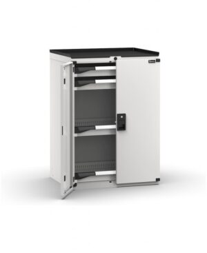 Armadio con porte con 4 cassetti 4x75