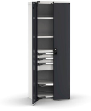 Armadio con porte con 3 cassetti 2xPR 2x100 1x150 2xPE