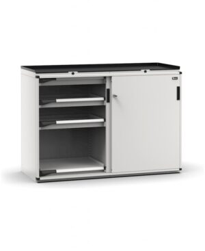 Armadio con porte scorrevoli con 6 cassetti 6x75 2xPE