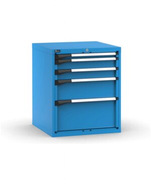 Armadio con 5 cassetti 1x50 2x100 1x200 1x300