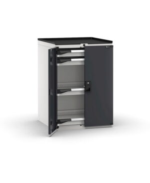 Armadio con porte con 4 cassetti 4x75