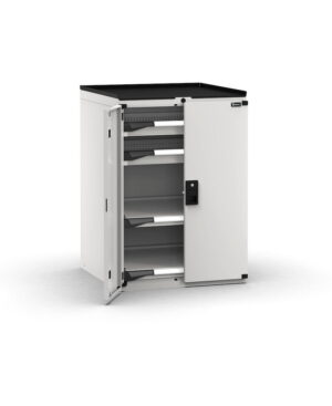 Armadio con porte con 2 cassetti 2x75 2xPE