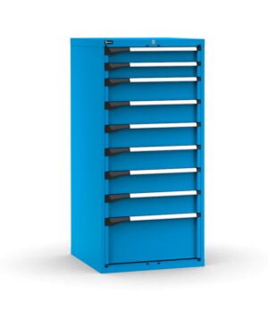 Armadio con 9 cassetti 2x100 6x150 1x300