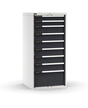 Armadio con 9 cassetti 2x100 6x150 1x300