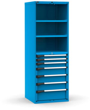 Armadio con 7 cassetti 2xPR 2x75 1x100 3x150 1x200