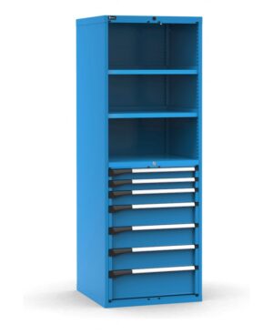 Armadio con 7 cassetti 2xPR 2x75 1x100 3x150 1x200