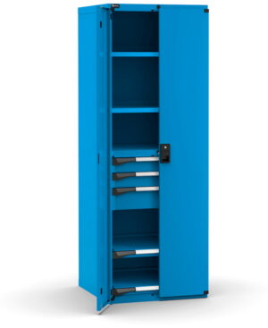 Armadio con porte con 3 cassetti 2xPR 2x100 1x150 2xPE