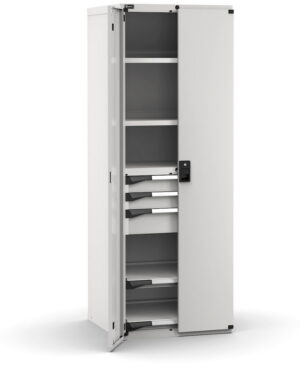 Armadio con porte con 3 cassetti 2xPR 2x100 1x150 2xPE