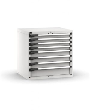 Armadio con 8 cassetti 4x75 3x100 1x150