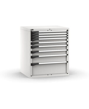 Armadio con 9 cassetti 3x50 2x75 2x100 1x150 1x250