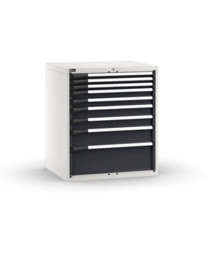Armadio con 9 cassetti 3x50 2x75 2x100 1x150 1x250