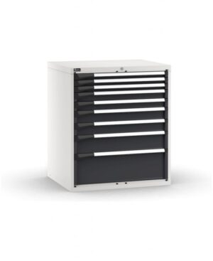 Armadio con 9 cassetti 3x50 2x75 2x100 1x150 1x250