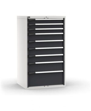 Armadio con 9 cassetti 3x100 4x150 1x200 1x300