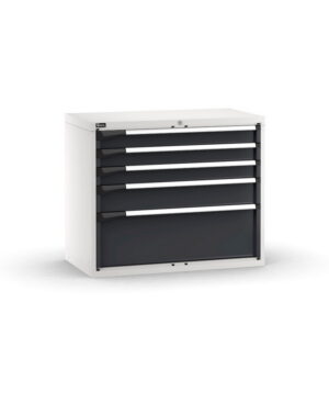 Armadio con 5 cassetti 3x100 1x150 1x300