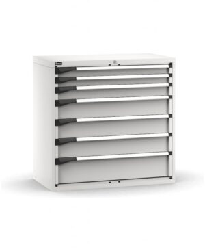 Armadio con 7 cassetti 2x75 1x100 3x150 1x200