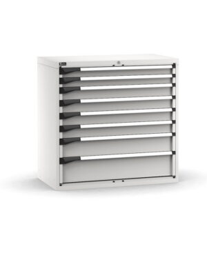 Armadio con 8 cassetti 2x75 4x100 1x150 1x200
