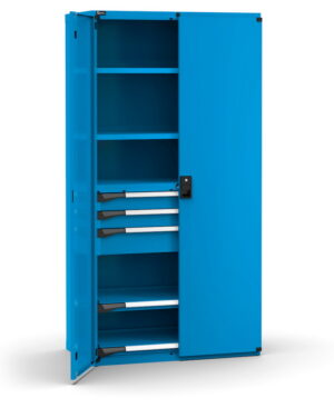 Armadio con porte con 3 cassetti 2xPR 2x100 1x150 2xPE