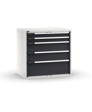 Armadio con 5 cassetti 2x100 2x200 1x300