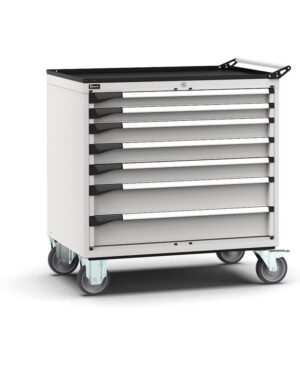 Armadio con ruote con 7 cassetti 2x75 3x100 2x150