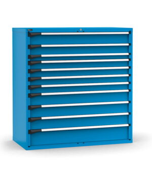 Armadio con 11 cassetti 1x150 1x125 1x75 4x100 3x150 1x200