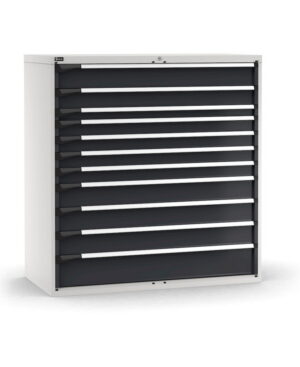Armadio con 11 cassetti 1x150 1x125 1x75 4x100 3x150 1x200
