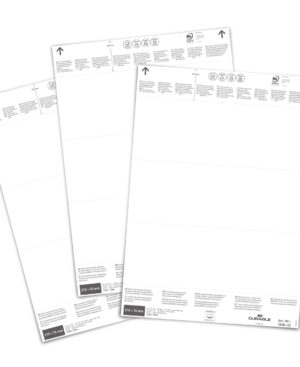 Inserti per buste logistica 210 x 74 mm