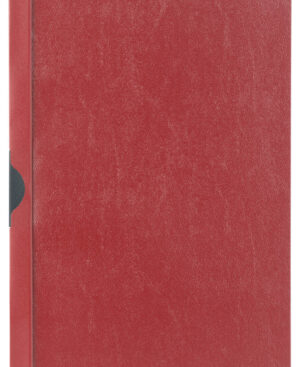 Cartellina con clip 30, rosso