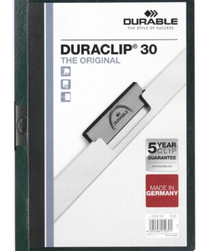 Cartellina con clip DURACLIP® 30 A4, petrolio