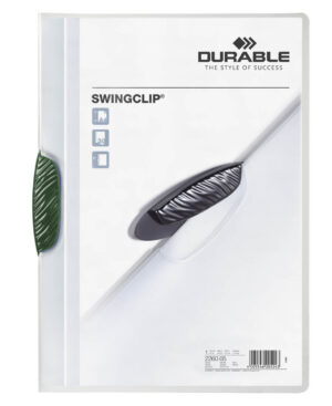 Cartellina con clip SWINGCLIP®, verde