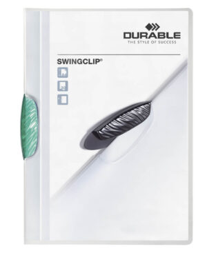 Cartellina con clip SWINGCLIP®, petrolio