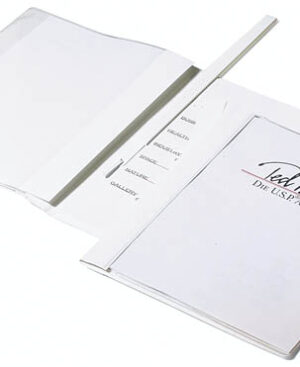 Cartellina ad aghi DURAPLUS® DE LUXE A4+, bianco