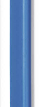 Dorsini A4 3 mm conf. 100 pezzi, azzurro