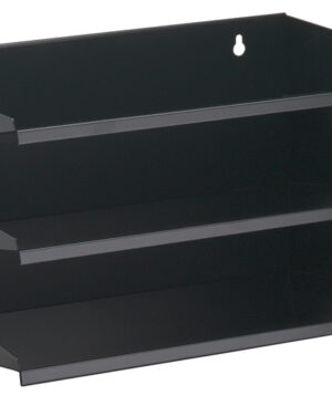 Modulo smista corrispondenza a 3 ripiani A4, nero