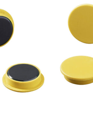 Magneti Ø 32 mm conf. bulk, giallo