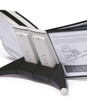 Leggio portalicenze SHERPA® TABLE 20, nero/grigio