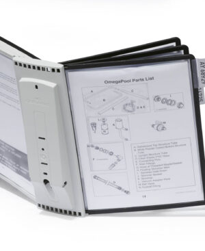 Leggio portalicenze SHERPA® WALL 10, rosso/nero